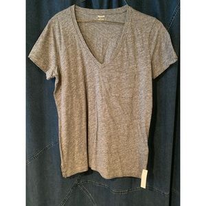 Madewell Whisper Cotton Vneck Tee